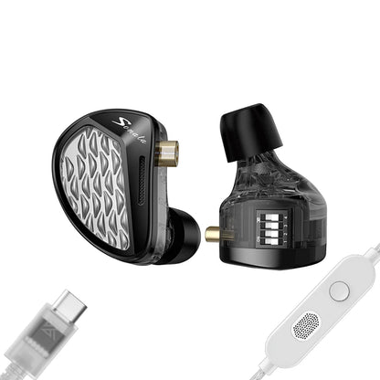 KZ Sonata 28BA Units Upgraded HIFI Headphones On-ear tunable balanced armature unit Wired gaming headphones