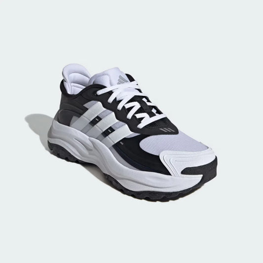 Adidas New Wear-Resistant, Comfortable, Shock-Absorbing Outdoor Commuting Men's Running Shoes Maxxwavy Halo Soft-Soled Non-Fatiguing Outdoor Walking Shoes Black and White Versatile Commuting Casual Sports Shoes Essential