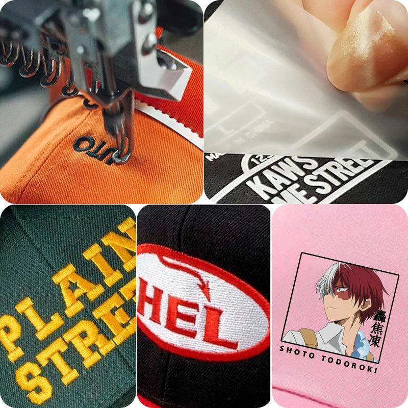 Custom Embroidered Caps and Hats - Personalized Logo or Text  Ideal for Business, Events,  Gifts
