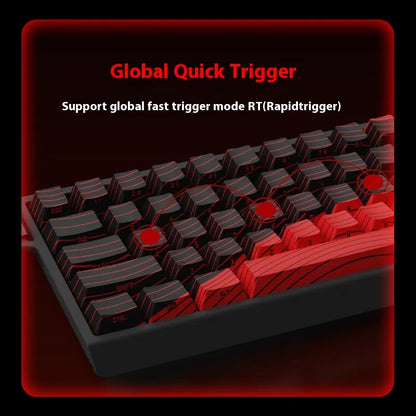 Madcatz Mad60 Mad68 HE 8k mechanische Tastatur mit magnetischen Schaltern, kabelgebunden, 60%/68%, Gaming-Tastaturen, Rapid Trigger, Custom-Tastaturen
