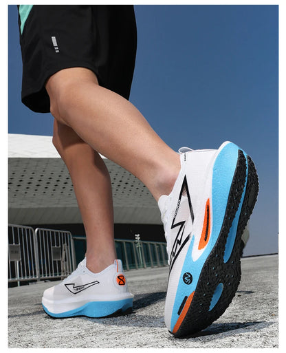 Running Shoes Carbon Plate Specialty Marathon Men's Sports Breathable Lightweight Women's Comfortable Athletic Non-slip Sneakers