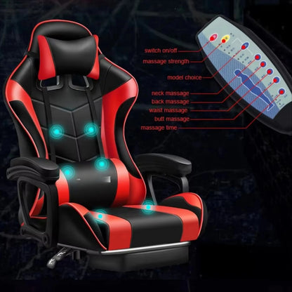 Fast Shipping Gamer Chair Cheap Computer Gaming Chair Computer Adjustable Racing Gaming Chair with RGB and Massage
