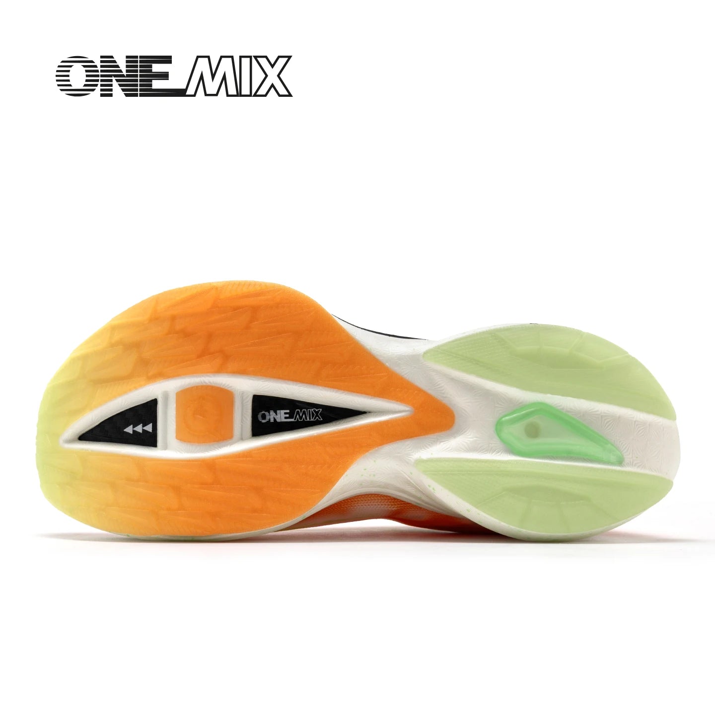 ONEMIX Sapatilhas de Corrida de Maratona em Nylon Carbon Board, Alívio de Impacto, Suporte Estável Profissional, Ressalto Ultraligeiro