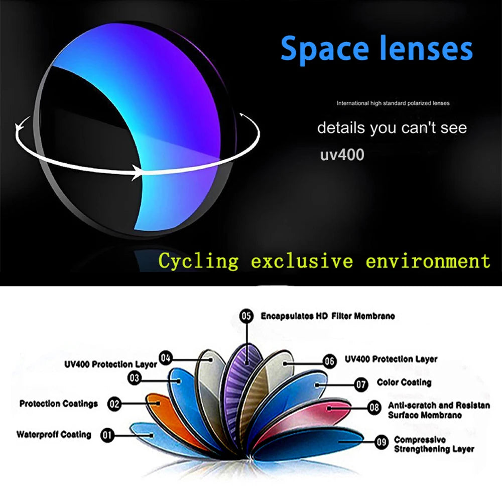 giant long-distance Cycling Glasses super light Men WomenAnti-Fog UV400 Protection MTB Bike Glasses with case