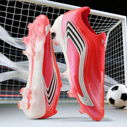 Nouvelles chaussures de football pour hommes TF/FG, chaussures de football professionnelles de haute qualité, chaussures de futsal unisexes pour femmes, vente chaude, crampons ultralégers, baskets.
