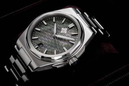 IX&DAO 2025 New 37mm Warrior Men's Automatic Mechanical Watch Miyota 9015 Movement Sapphire Stainless Steel Waterproof 10Bar BGW