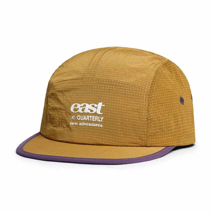 Quick Dry 5 Panel Cap Men Women Lightweight Breathable Camper Hat Outdoor Hiking Running Baseball Caps Contrast Color Flat Brim
