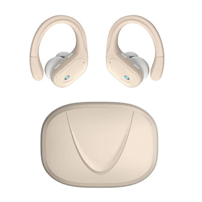 Écouteurs sans fil Sport Bluetooth 5.3, avec micro antibruit, HiFi stéréo 75H, sur l'oreille, affichage LED USB-C IPX6
