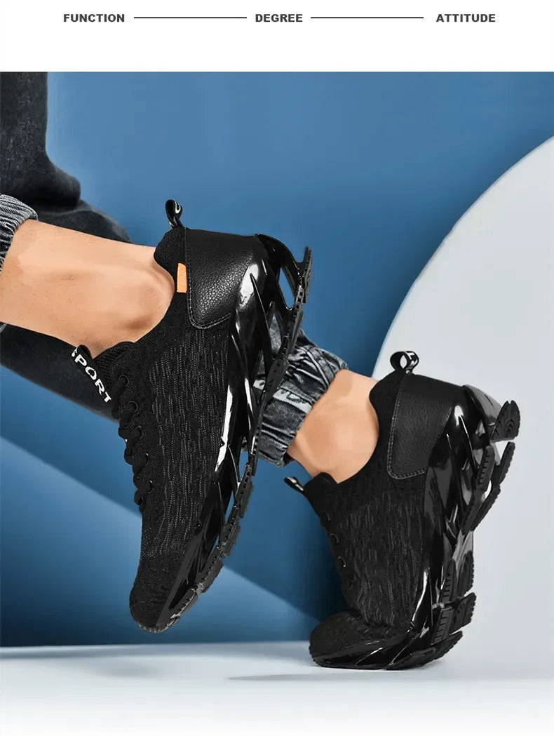 Fashion Men Running Shoes Comfortable Men's Walking Sneakers Breathable Casual Shoes Non-Slip Sports Shoes Women's Sneakers for Men