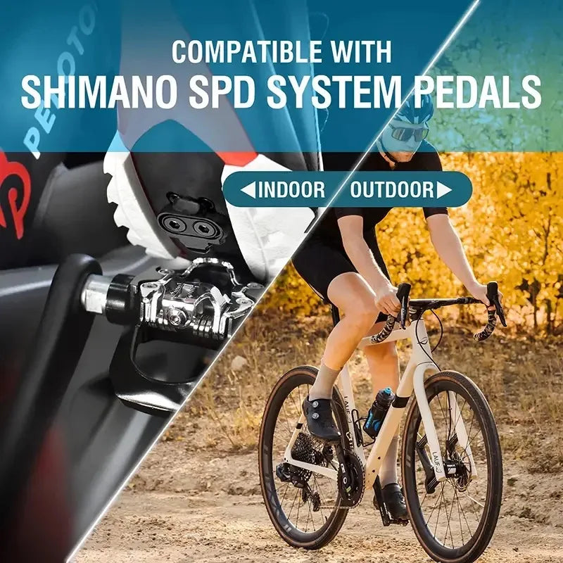 Neue Fahrradschuhe für Herren, selbstverriegelnde Rennrad-Sportschuhe, lockless Trainingsschuhe, SPD-Cleats-Fahrradschuhe für Damen