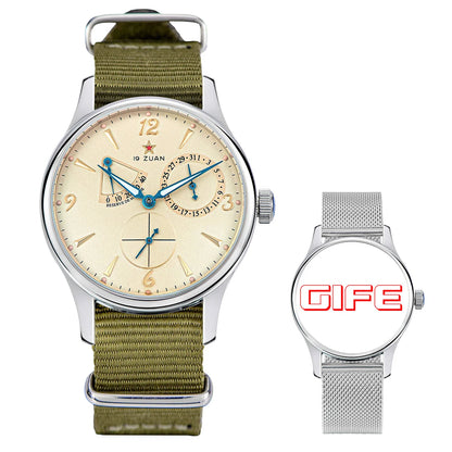 Orologio da uomo Pilot 40mm 1963 automatico meccanico da polso, movimento Tianjin ST1780, design militare, nuovo 2024