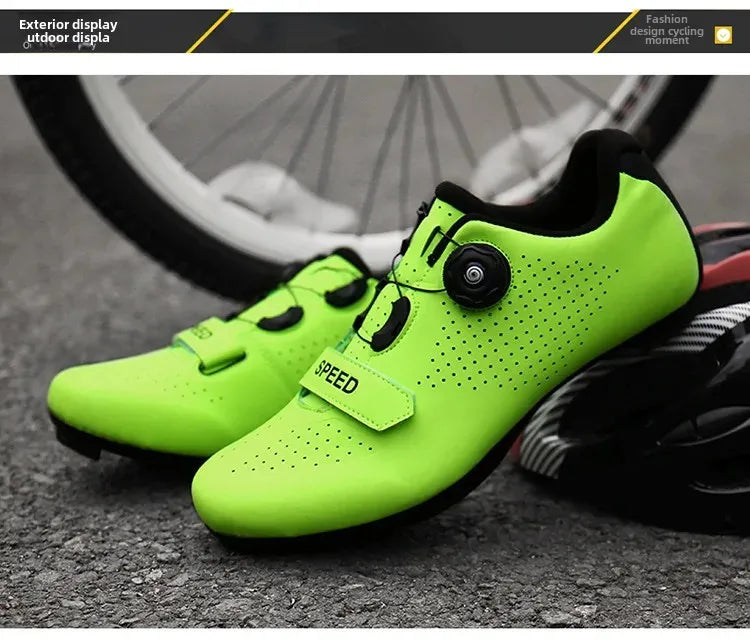Unisex Road and Mountain Bike Lock Shoes, Outdoor Pedal-Assisted Bicycle Riding Shoes, Cross-Border New Model Sports Entertainment