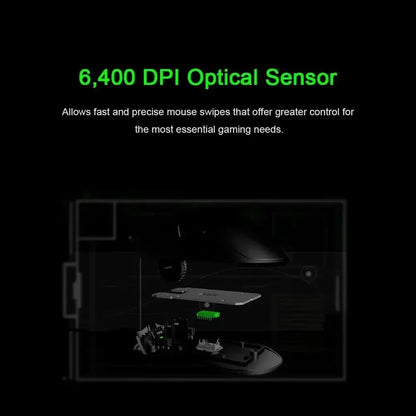 Razer NEW YEAR GIFT Presente Thunder Snake Viper Mini Rato Gaming com Cabo para Computador e Portátil Esports com Luz RGB, Rato para Mãos Pequenas