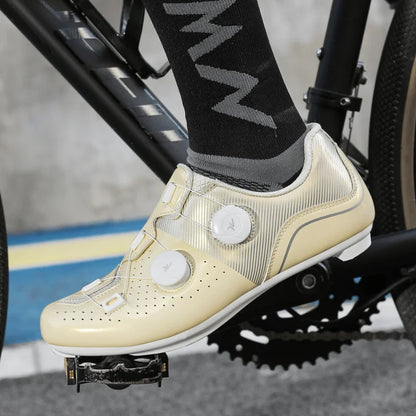 2025 new arrival professional cycling shoes, racing road bike SPD cleat shoes, ultralight self-locking MTB bicycle sneakers unisex