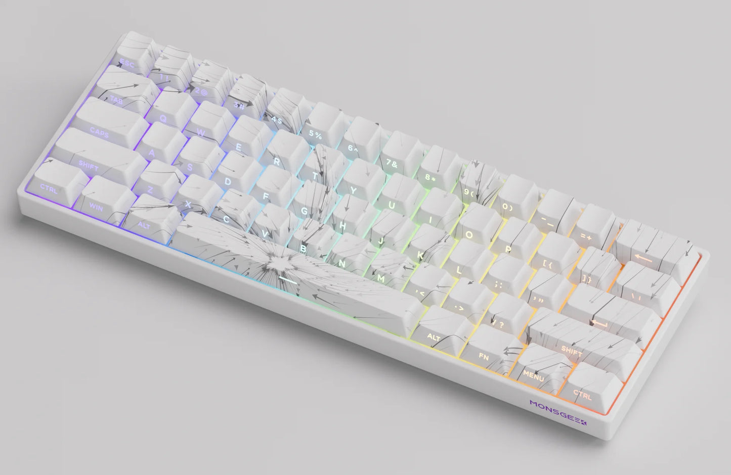 Akko MonsGeek FUN68 FUN60 PRO&MAX Tastiera magnetica HE 60% 65% Tastiere da gaming Rapid Trigger 8K Tastiera custom per gamer Esports