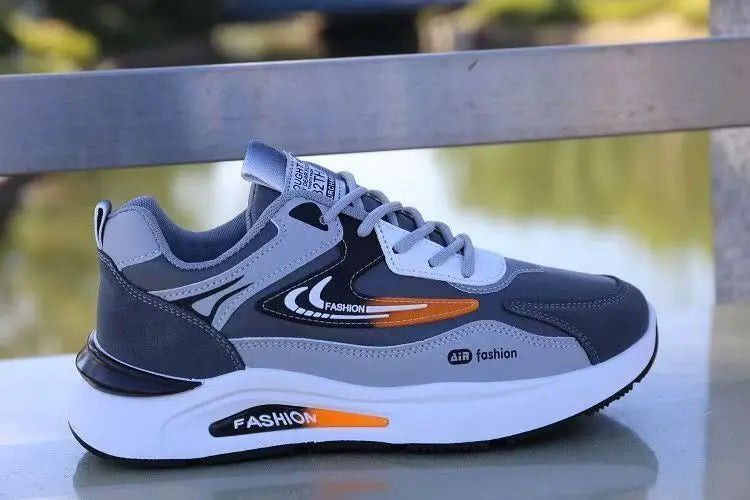 Chaussures pour hommes chaussures légères en cuir Pu chaussures décontractées 2025New baskets pour hommes mode hommes chaussures de Tennis respirant Sport chaussure de course