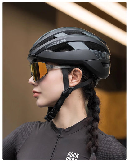 ROCKBROS Cycling Glasses Polarized Photochromic Anti-Fog Sunglasess Windproof Goggles Sport MTB Road Bike Shades