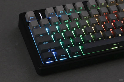 Teclado Mecânico Gaming Sem Fios AULA F75 Pro com Montagem Gasket, RGB Personalizado, Layout 75% e Teclas PBT com Gravação Lateral