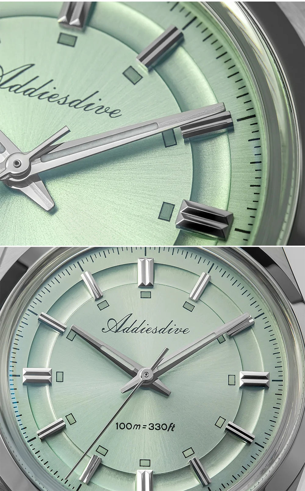 ADDIESDIVE 2026 New Luxury Men Analog Watch VH31 Bubble Glass Quartz Watch 10Bar BGW9 Luminous Steel Personalized Watch AD2515