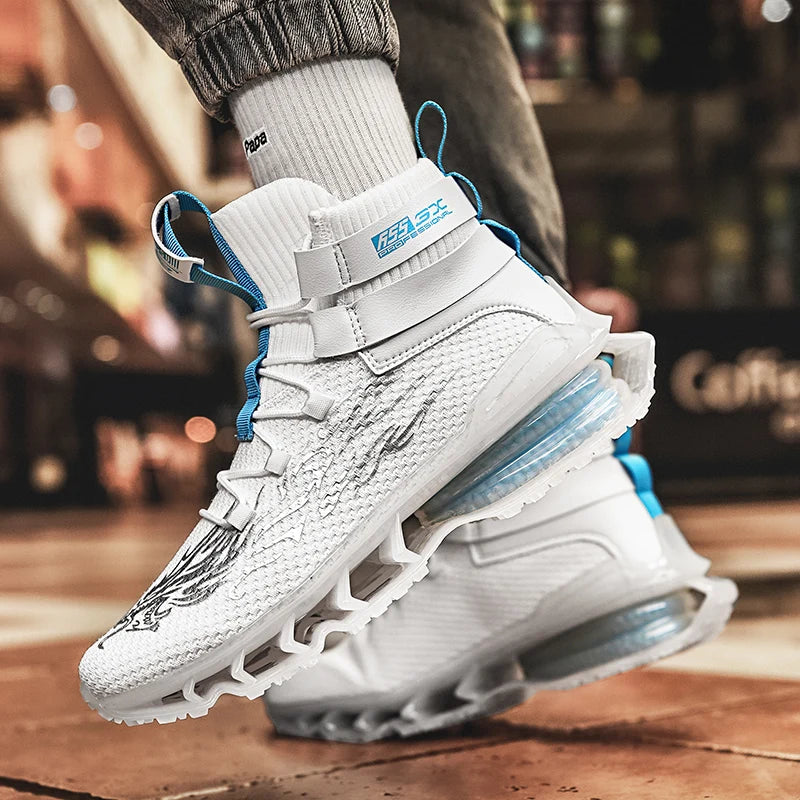 Chaussures de course respirantes pour hommes, baskets décontractées pour hommes, chaussures de tennis pour hommes, entraîneur de course, mocassins à la mode, luxe