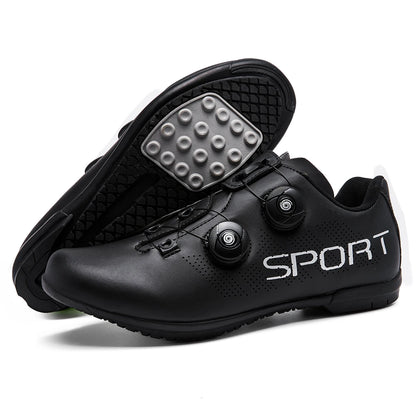 New outdoor rubber-soled cycling shoes breathable and comfortable professional sports rubber cycling shoes