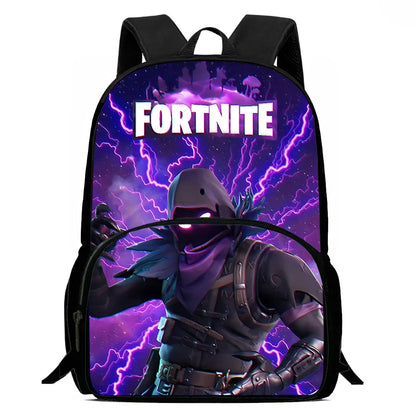 Beliebte FortniteS Gaming-Rucksäcke für Kinder, Jungen und Mädchen – Geburtstagsgeschenk für Schüler, Schulrucksack mit großem Fassungsvermögen, robuster Camping-Rucksack