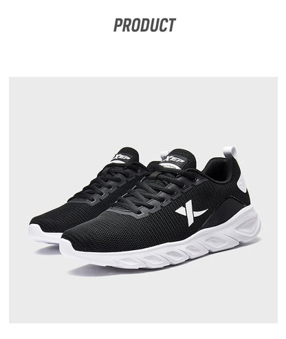 Zapatillas de running Xtep para hombre 2025 primavera, zapatillas deportivas absorbentes del sudor, resistentes al desgaste y estables, sneakers deportivos 880119115131