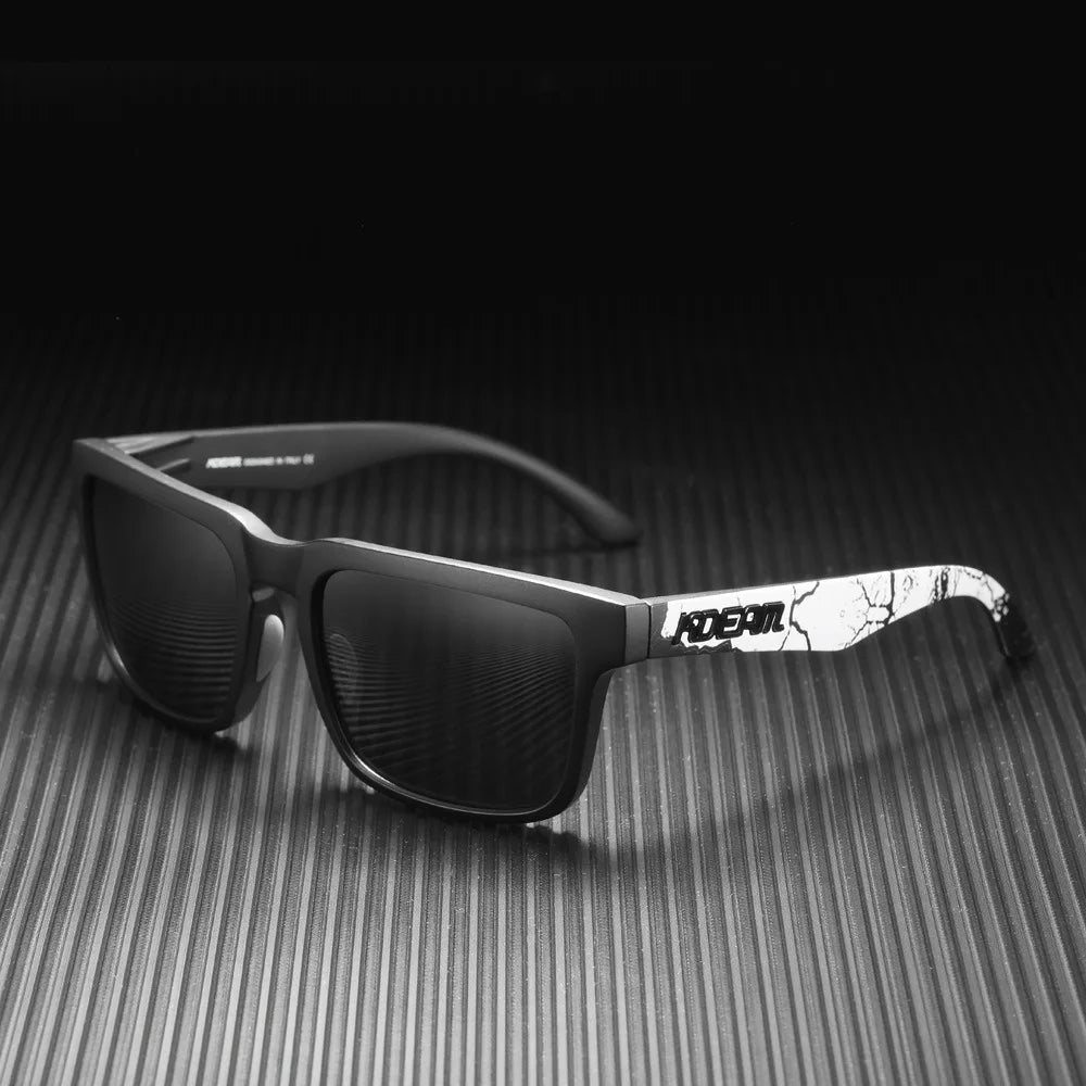 KDEAM Large Size Square Men's Sunglasses Polarized Photochromic Oversized Sun Glasses Fashion Women Shades Upgraded Edition