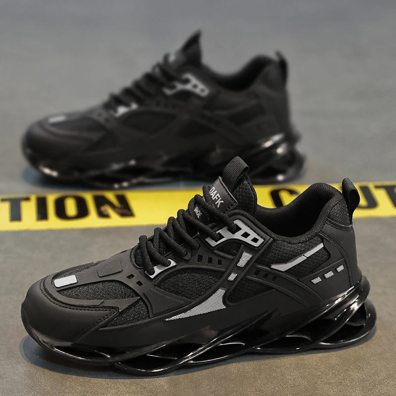 Ténis casuais para homem, ténis de luxo, ténis de corrida respiráveis, mocassins de moda para homem. Sapatos