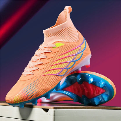 2026 New Superfly FG Football Boots Outdoor Soccer Cleats Black Shoes Soft Sport Professional Breathable Comfortable Boots