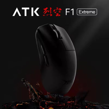 Ratón gaming inalámbrico ATK BlazingSky F1 Extreme PAW3950 Ultra Dual-Mode 8000Hz 35g ligero para e-sports FPS