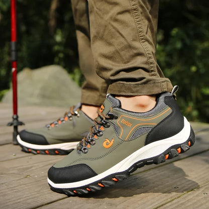 Scarpe da trekking da uomo in EVA, impermeabili, antiscivolo, in pelle, per sport outdoor, campeggio, running e jogging, novità 2025