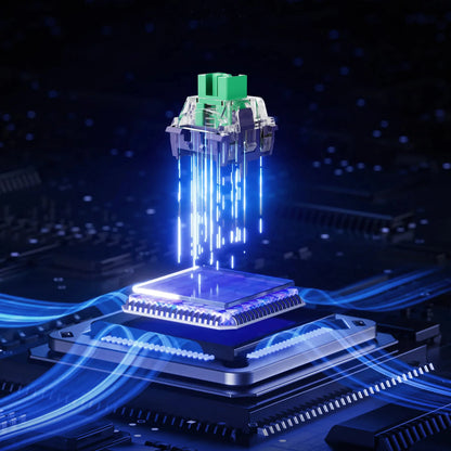 MCHOSE Jet 75 Magnetic Switch Gaming-Tastatur Hall Effect Hot-Swappable Angepasstes RGB Snap Tap 0.1ms Latenz 8kHz Abfragerate