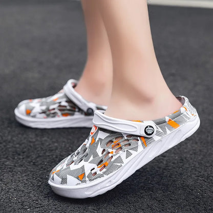 Nouvelle mode sandales hommes sabots sandales confortables respirant plage sandales hommes femmes sabots pantoufles fond souple hommes chaussures