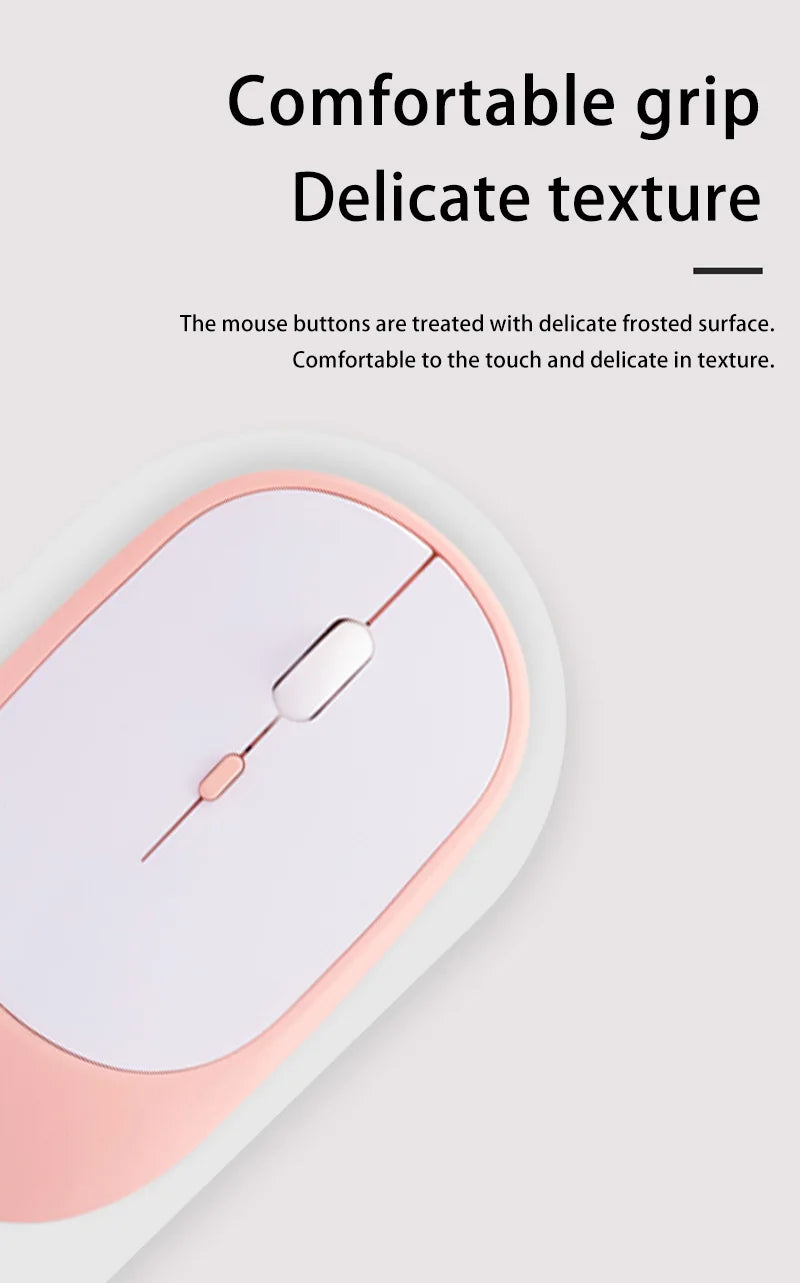 Lenovo Wireless Mouse USB Rechargeable Ergonomic Adjustable DPI Office Silent 2.4G Bluetooth Optical Electric Mice Game Office