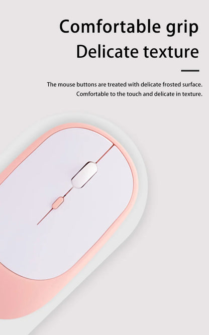 Lenovo Wireless Mouse USB Rechargeable Ergonomic Adjustable DPI Office Silent 2.4G Bluetooth Optical Electric Mice Game Office