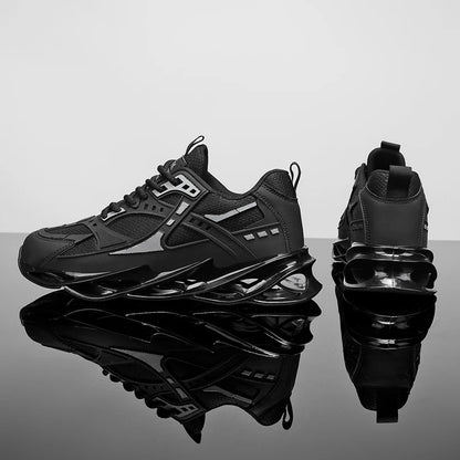 Ténis casuais para homem, ténis de luxo, ténis de corrida respiráveis, mocassins de moda para homem. Sapatos