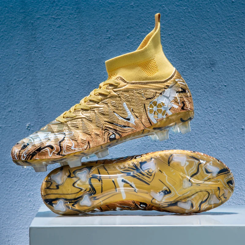 New Men's Professional Soccer Shoes Non-slip Football Boots Unisex Breathable Futsal Sports New Cleats Drop Shipping Ultralight