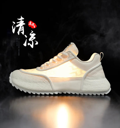 Protección de marca 2026 nuevas zapatillas casuales versátiles de moda deportiva para hombre, ligeras, antideslizantes, transpirables y resistentes al desgaste