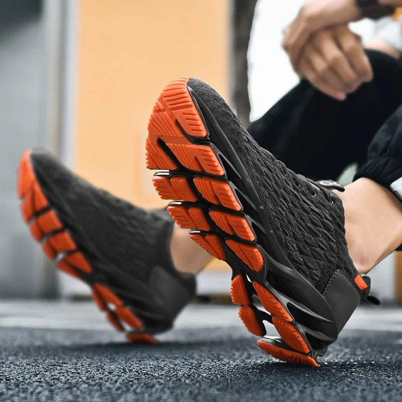 Fashion Men Running Shoes Comfortable Men's Walking Sneakers Breathable Casual Shoes Non-Slip Sports Shoes Women's Sneakers for Men