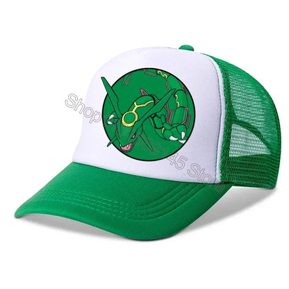 Pokemons Child Baseball Cap Cartoon Pikachu Printed Casual Hats Boys Outdoor Sun Hat Adjustable Peaked Cap Kids Birthday Gifts