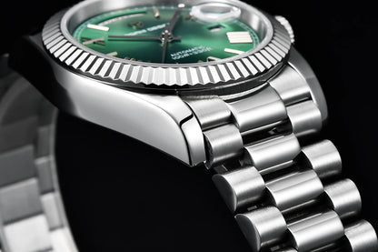PAGANI DESIGN Men's Watches Green Luxury Automatic Watch For Men ST16 Mechanical Wristwatch Men For 2025 New Stainless Steel