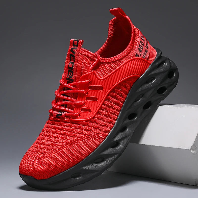 2026 Men's Tennis Shoes Air Mesh Breathable Lightweight Walking Non-slip Sneakers Gym Sport Trainers