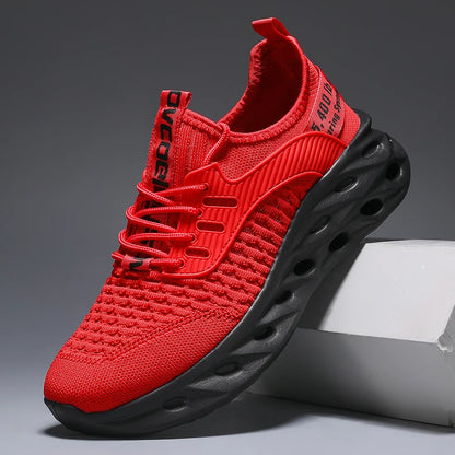 2026 Men's Tennis Shoes Air Mesh Breathable Lightweight Walking Non-slip Sneakers Gym Sport Trainers