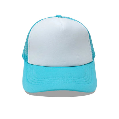 Customized Logo Mesh Baseball Caps Men Women 5 Panel Cheaper Trucker Hats Sports Team Snapback Caps Summer Sun Dad Hat Gorras