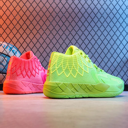 Youth Basketball Shoes for Actual Combat, Outdoor Comfortable Cushioning, Wear-Resistant, Fashionable, Breathable, High Quality