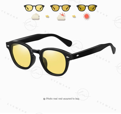 LM NEW Fashion Photochromic Sunglasses Women Men Polarized Blue Eyewear Drivign Outdoor UV Protection Eyewear gafas de sol mujer