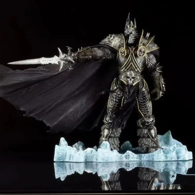 36cm World of Warcraft -pelioheislaite, 7. Lich King Illidan Stormrage -animefiguurimalli, työpöytäkoriste, lahjat, lelut lapsille