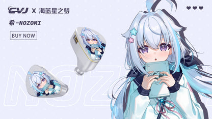 CVJ Vivian In Ear Earphones 10mm Dynamic Driver suitable for Music and Gaming 0.78mm Detachable Cable HiFi Sound Quality