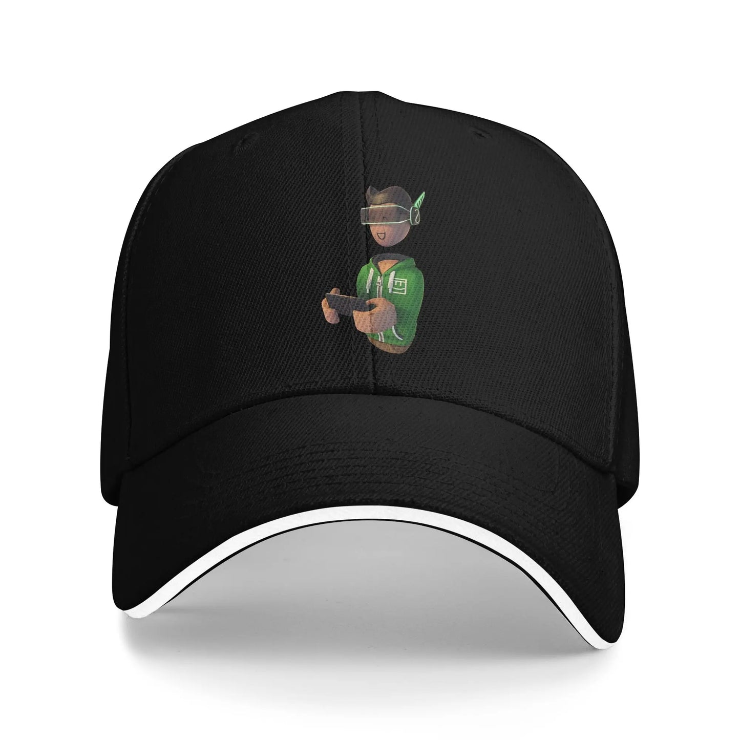 Gamer Art Recs Rooms Item Baseball Cap  y2k Retro Trucker Hat Summer Unisex-Teens Tennis Skate Baseball Caps